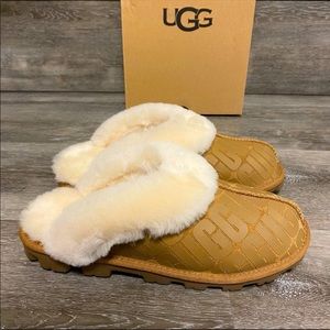 UGG | Coquette Ugg Logo Slippers Chestnut NEW